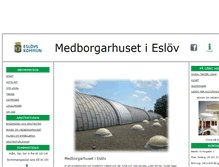 Tablet Screenshot of medborgarhuset.com